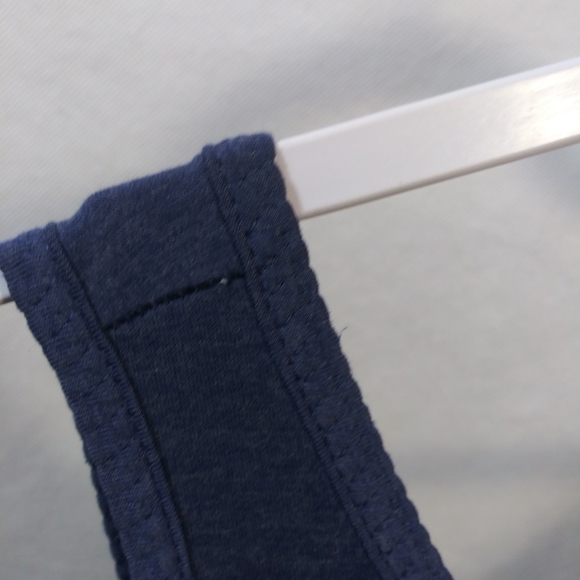 Title Nine Frances Dress Blue V-Neck Athleisure Size XS - Picture 6 of 7